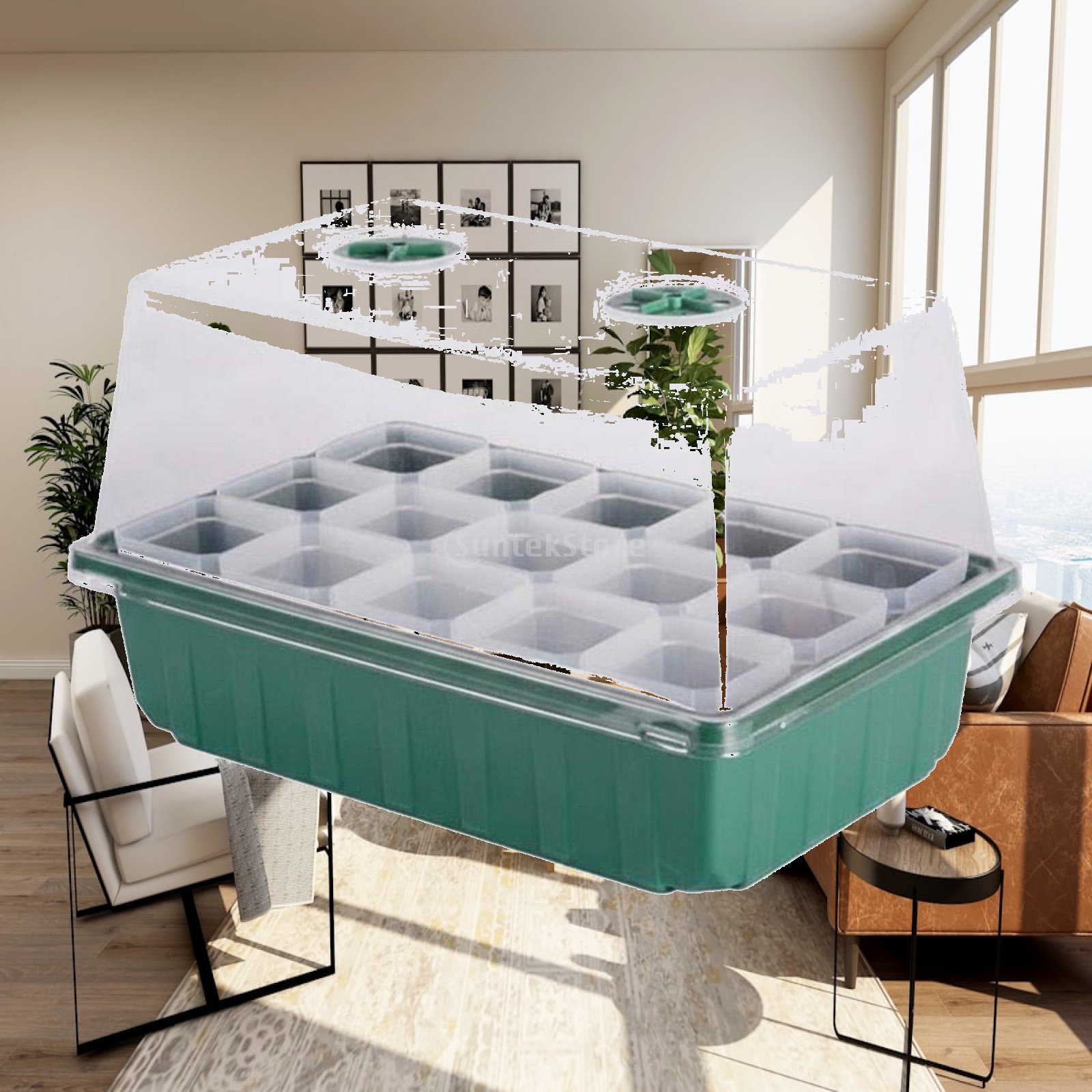Dome Propagation Kit - Mini Greenhouse Propagator Box Thickened Plastic