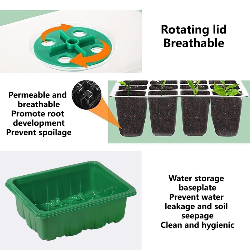 Seed Starter Tray Mini Greenho - Dome Propagation Kit ulasan dan harga