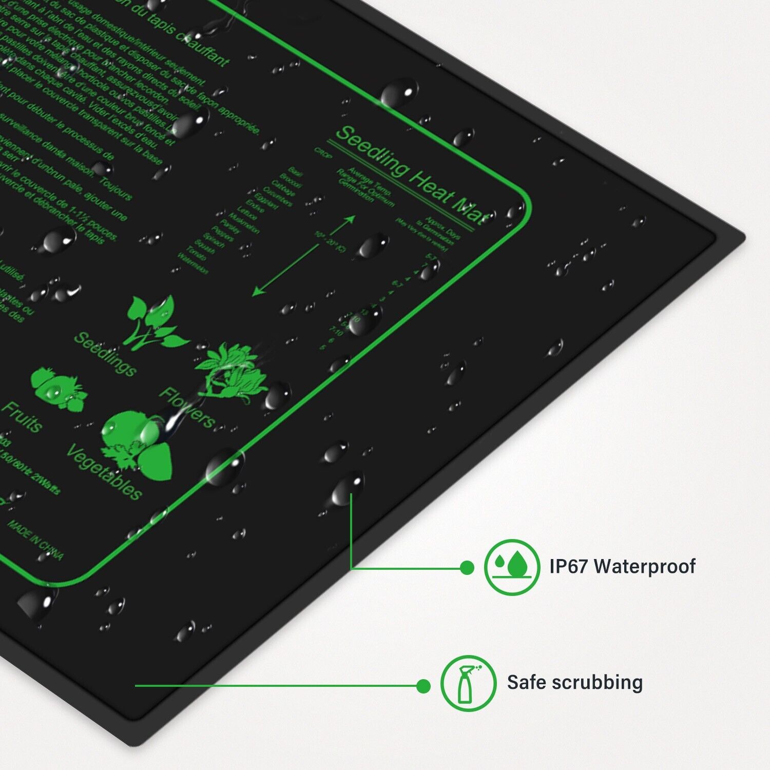 LERWAY 21W Seedling Heating Ma - Seedling Heat Pad ulasan dan harga