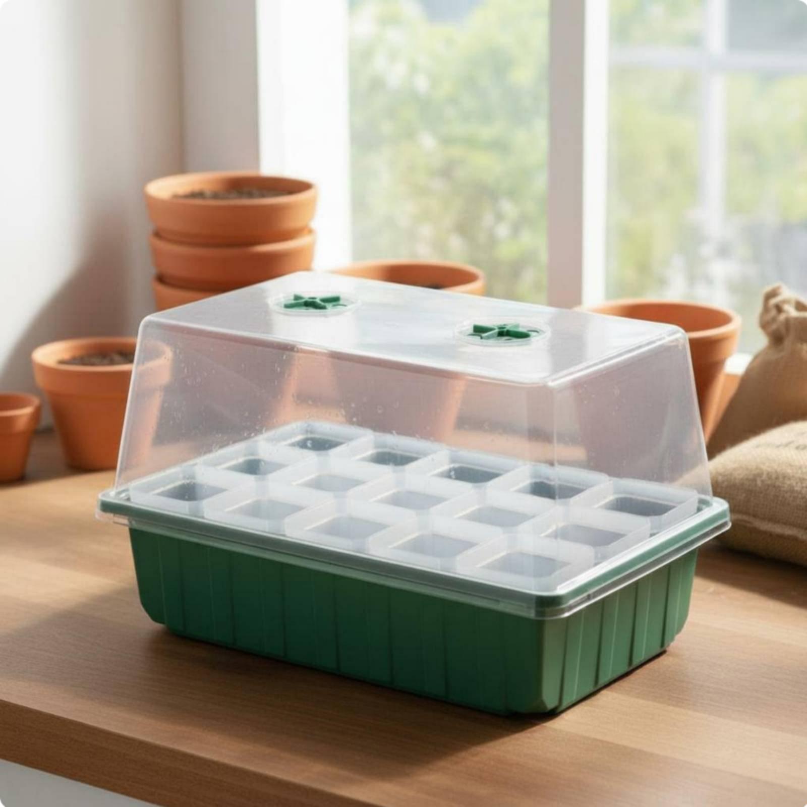 Mini Greenhouse Propagator Box - Dome Propagation Kit ulasan dan harga