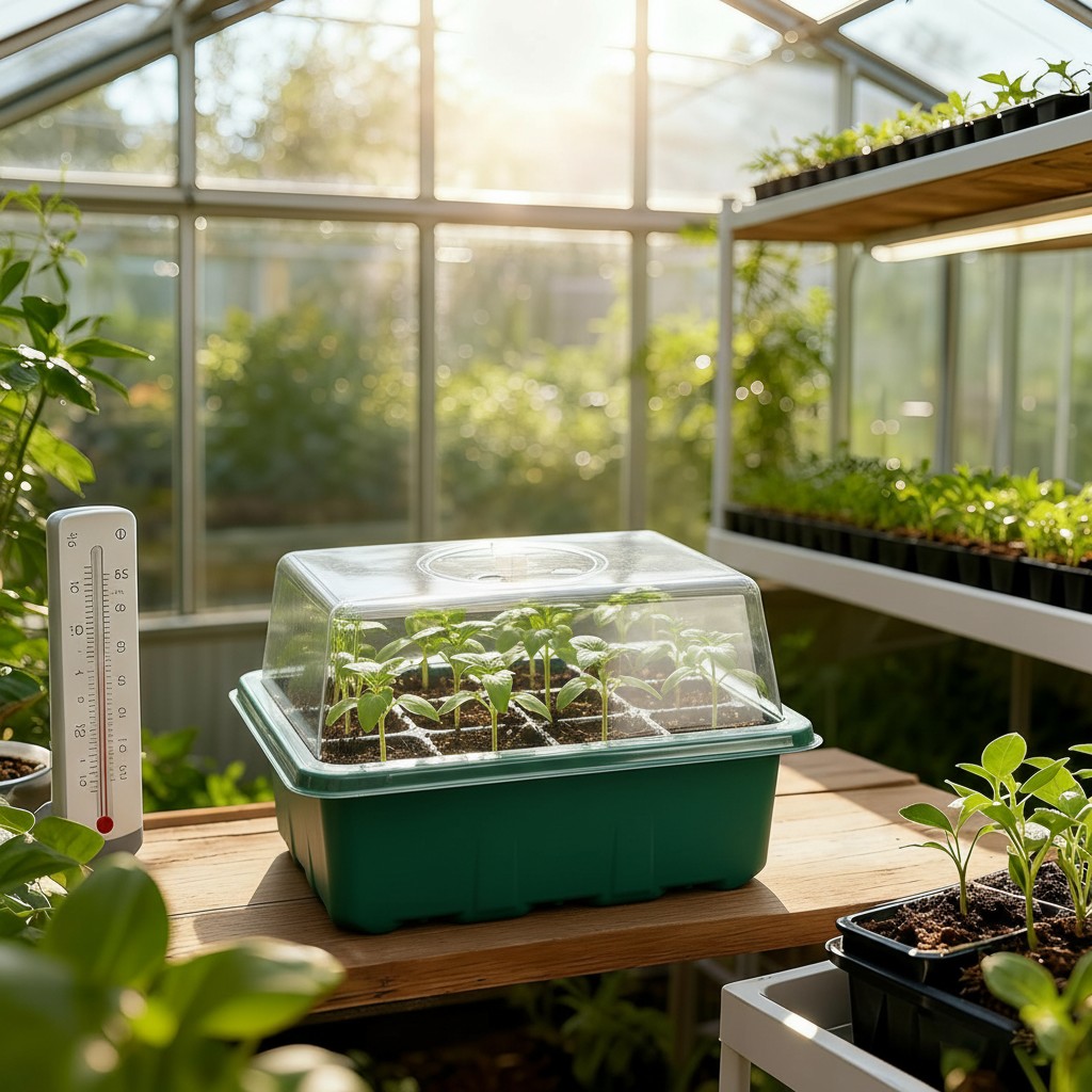 5/10Pack Seed Starter Tray See - Dome Propagation Kit ulasan dan harga