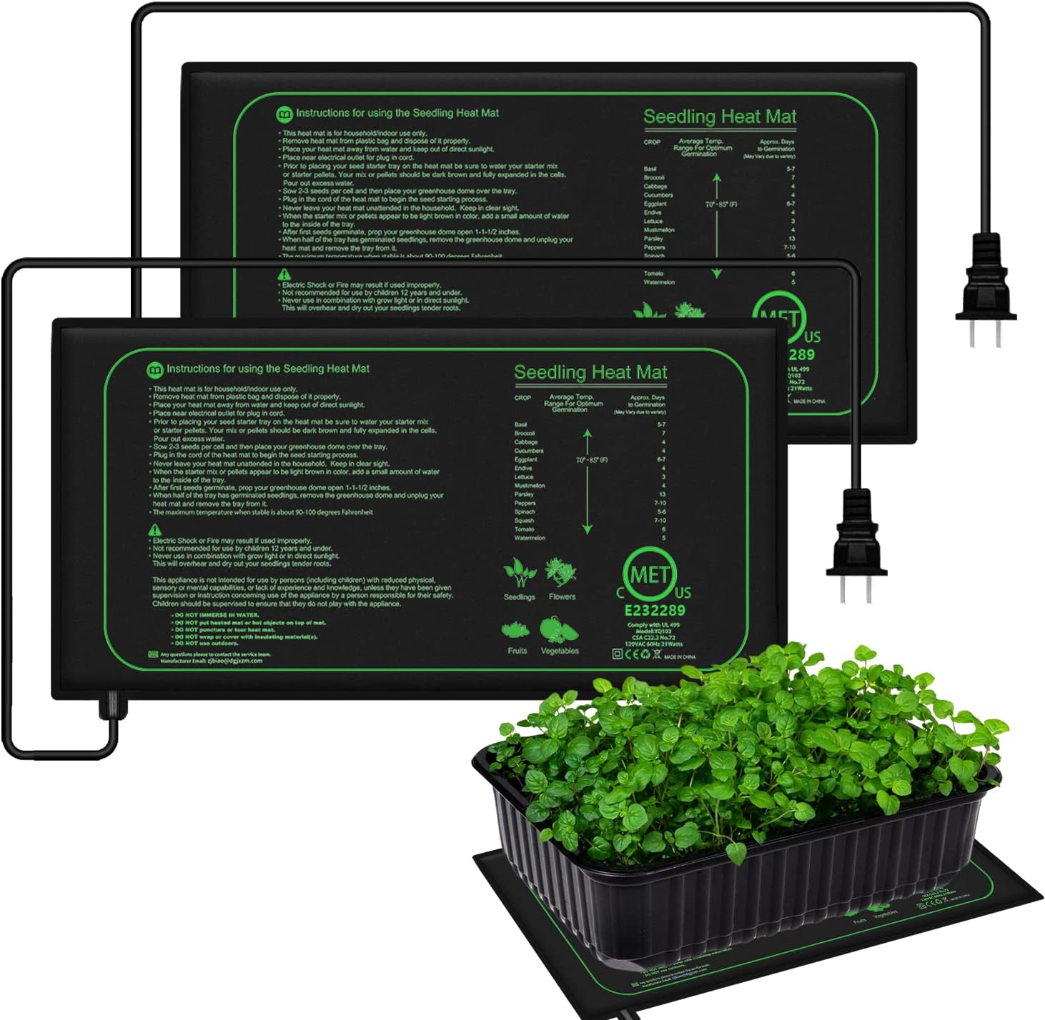 10/25/50CM Seedling Heat Mat I - Seedling Heat Pad ulasan dan harga