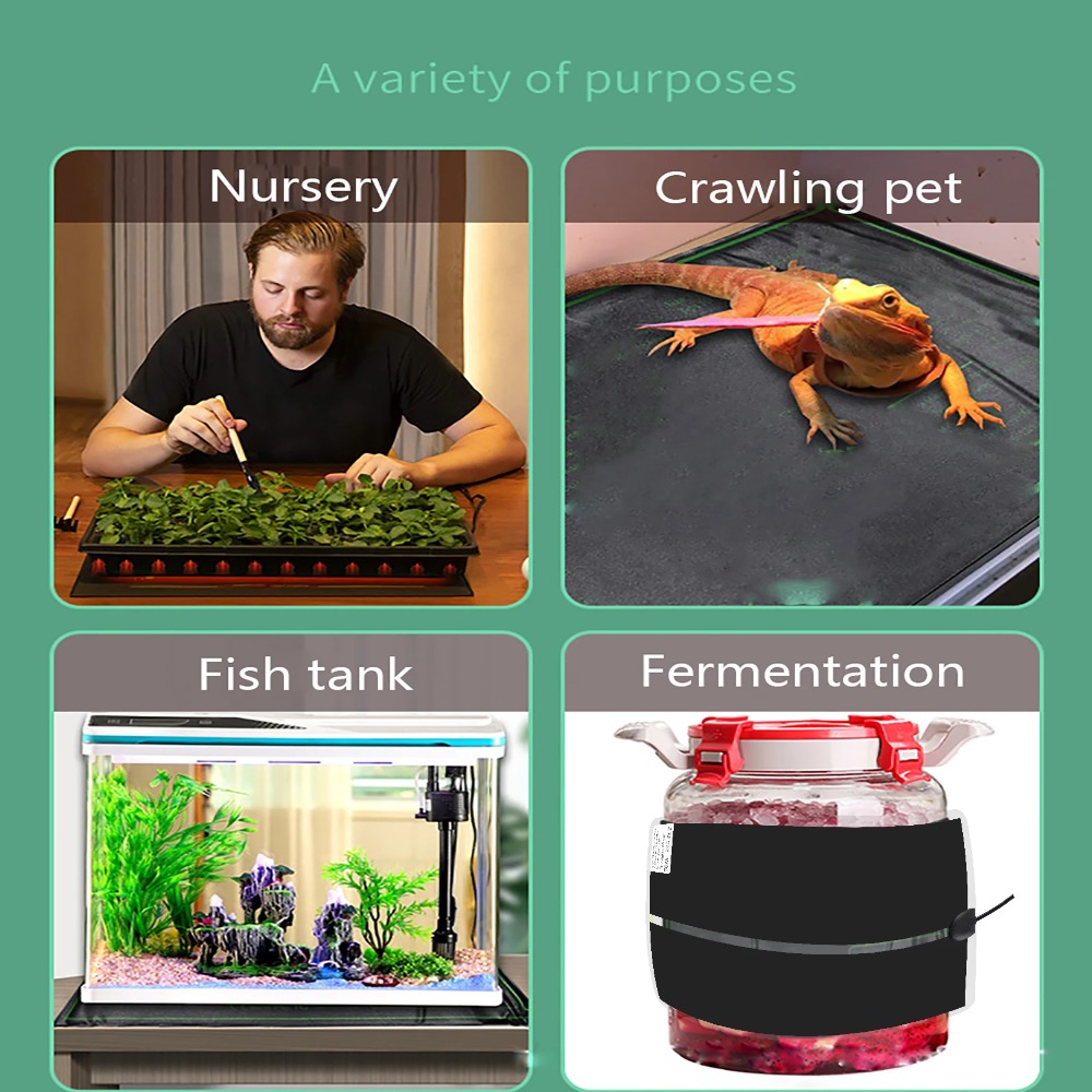 5~28W Seedling Heat Mat Anti-c - Seedling Heat Pad ulasan dan harga