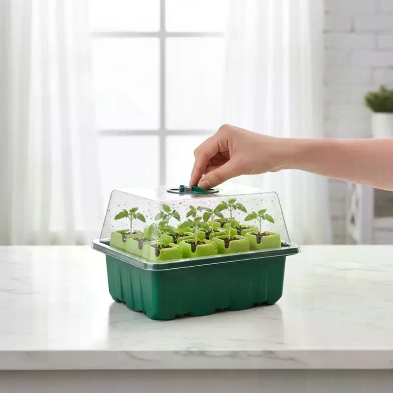 Seed Starter Tray With Humidit - Dome Propagation Kit ulasan dan harga