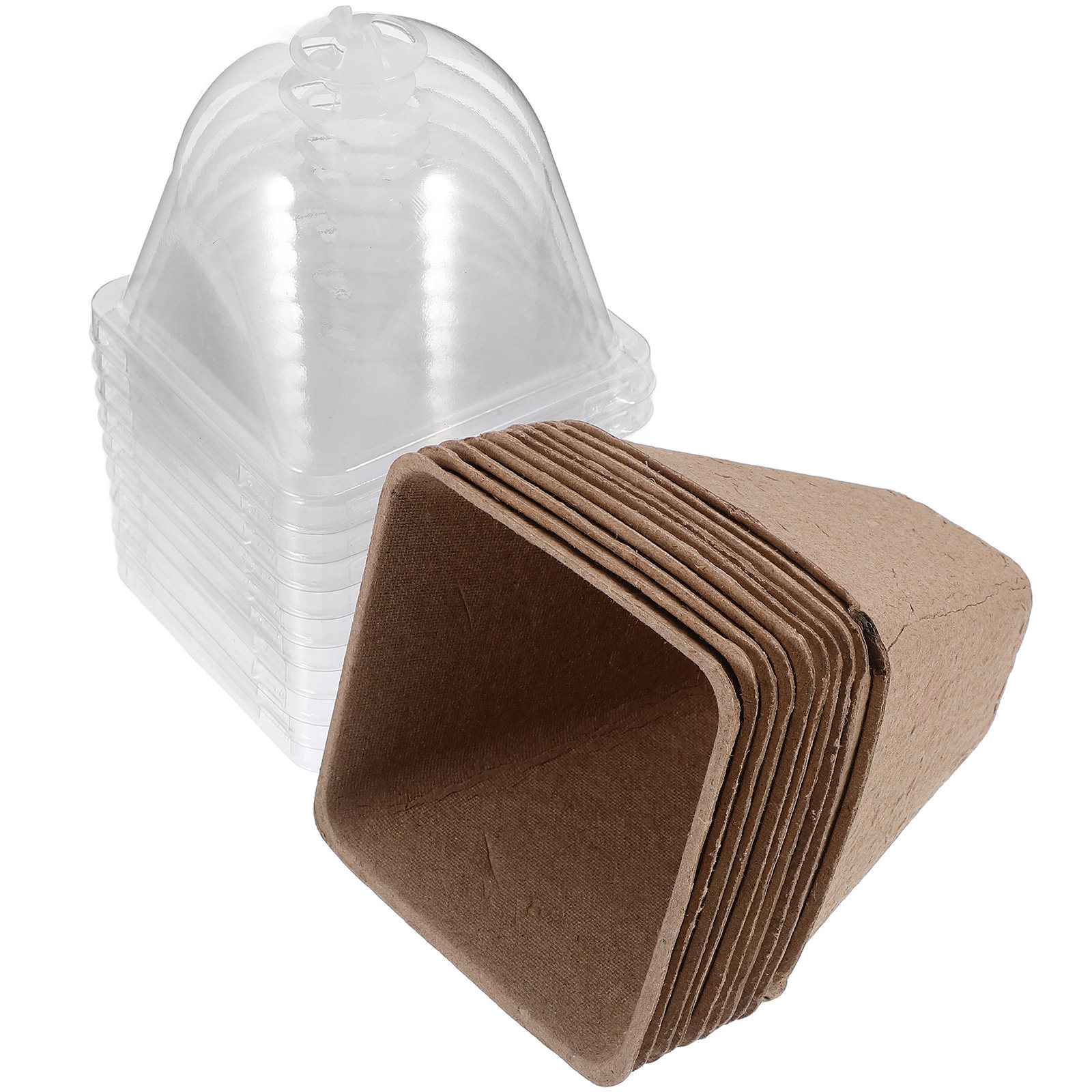 10Pcs Sustainable Seedling Sta - Dome Propagation Kit ulasan dan harga