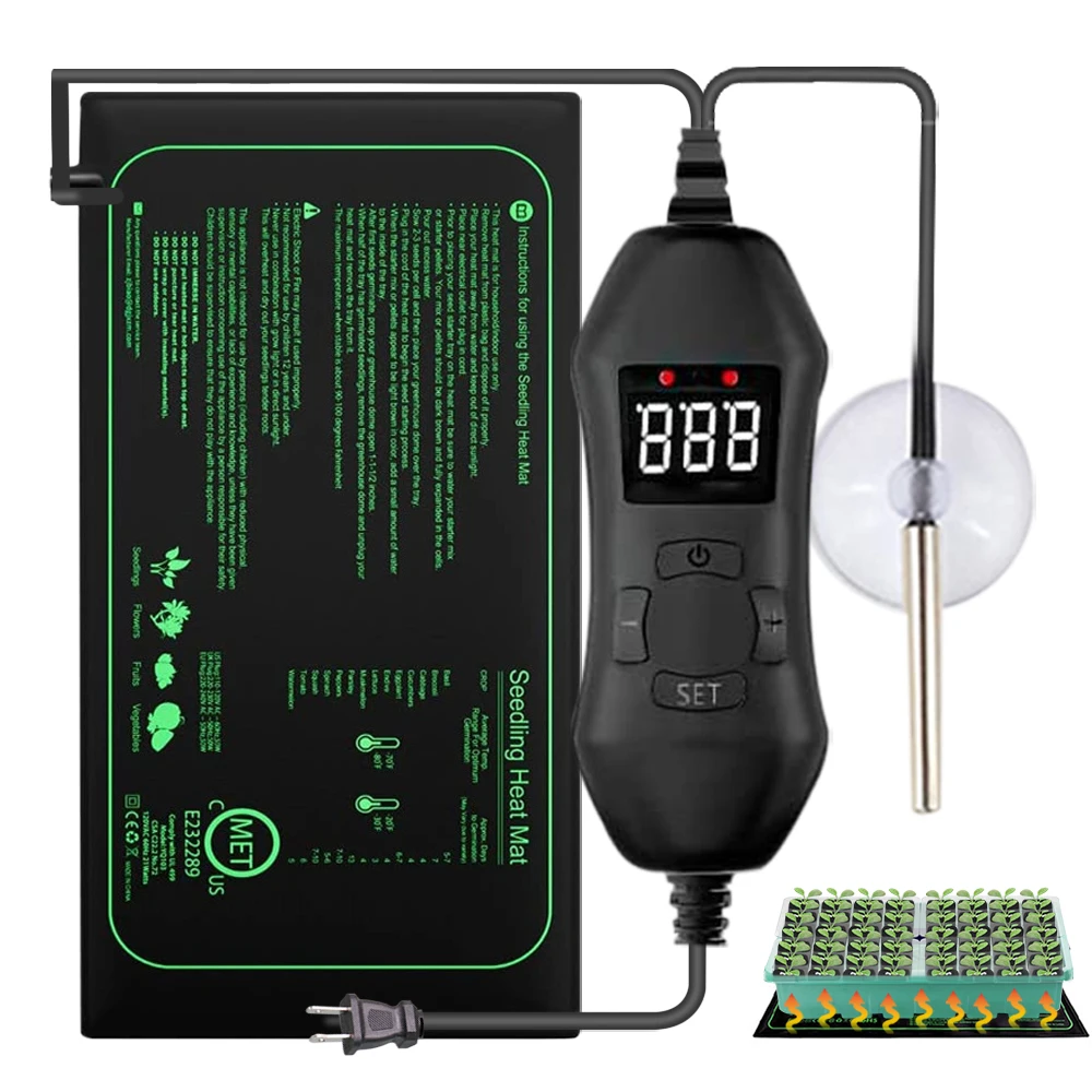 50W EU-US/UK/AU Adjustable The - Seedling Heat Pad ulasan dan harga