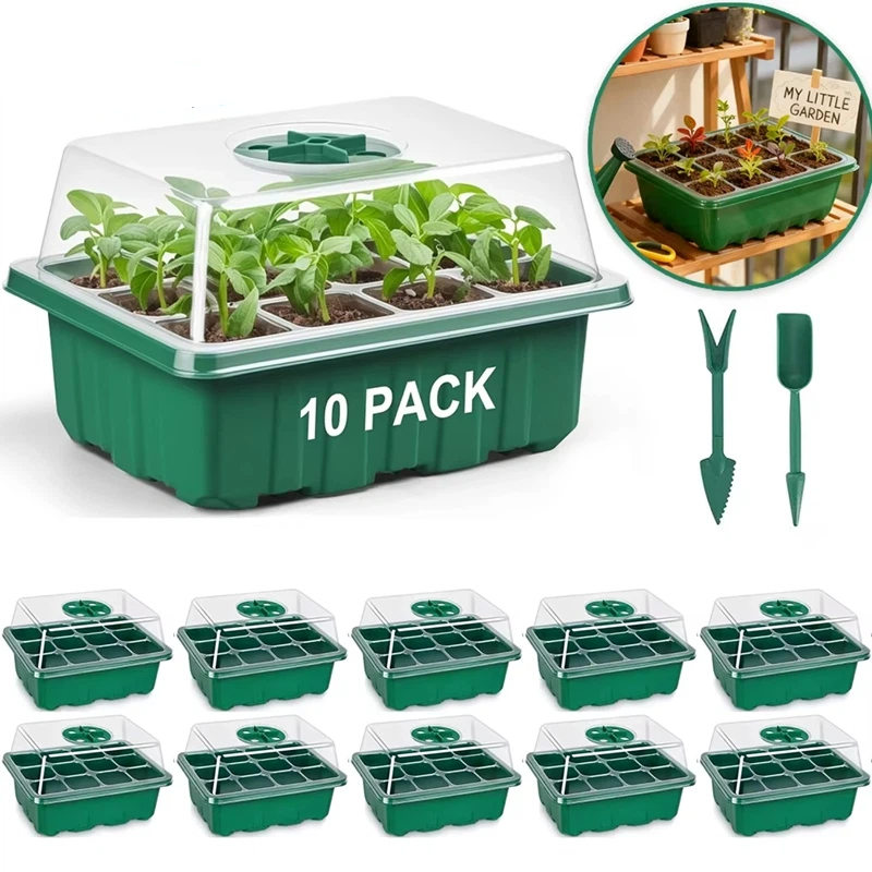 Seed Starter Tray Mini Greenho - Dome Propagation Kit ulasan dan harga